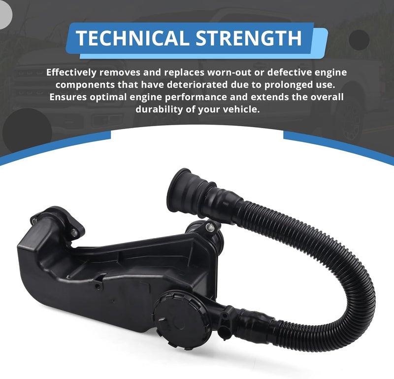 EXARRNX PC3Z-6A785-A Diesel Air Oil Separator Assembly Compatible with Ford F250 F350 Super Duty 2023-2024 OR 2011+ 6.7L Powerstroke Diesel Replace OE for PC3Z-6A785-A - Image 5